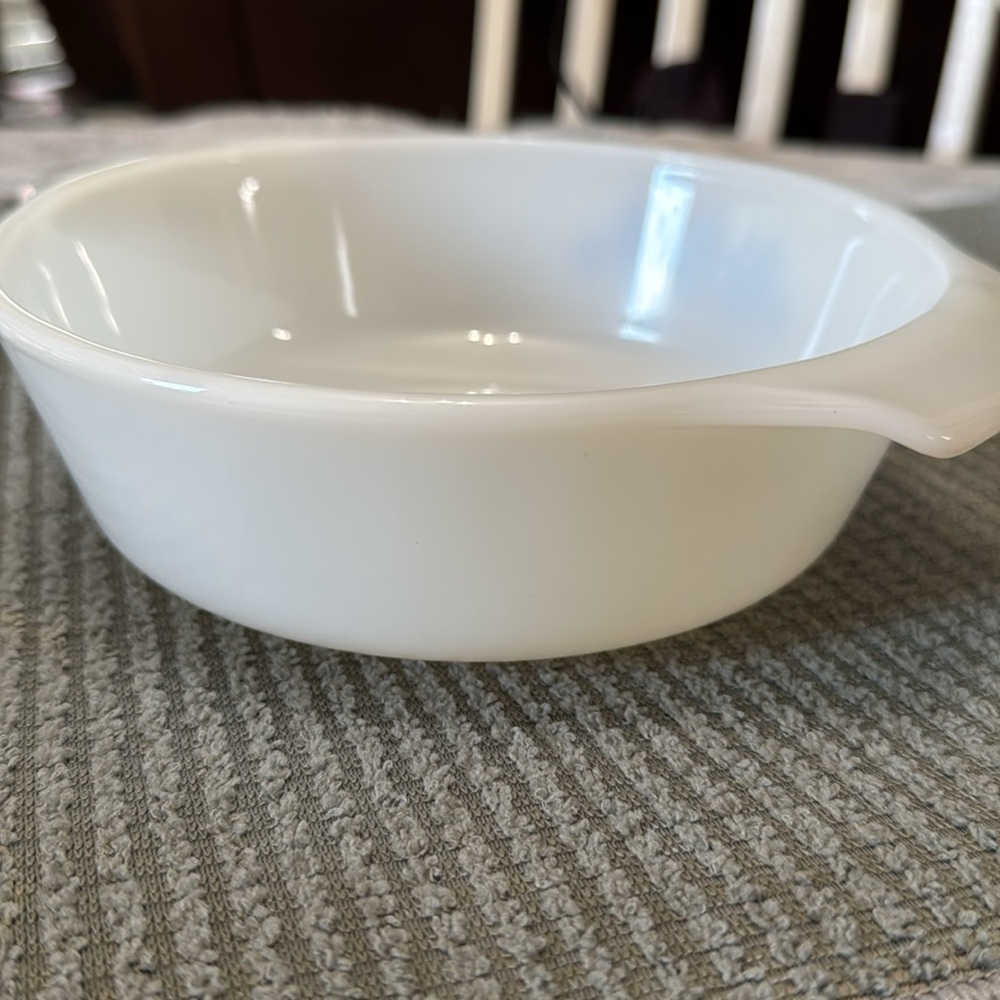 Anchor Hocking Fire King 1 Quart #436‎ Blue Cornflower Casserole Dish  Vintage - Picture 6 of 11